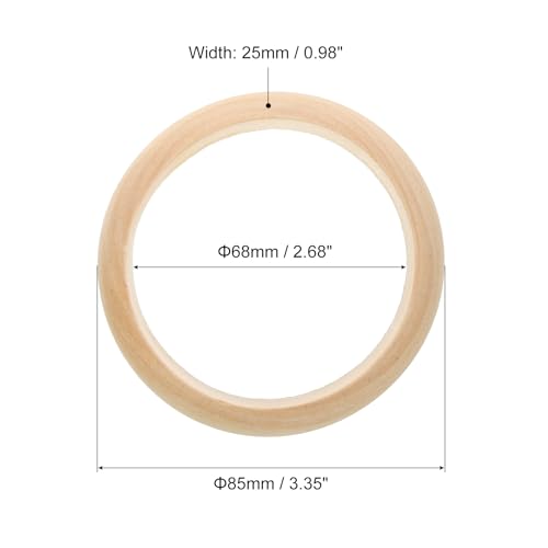 Anneaux macramé en bois pour votre décoration intérieure bohème DIY - 3