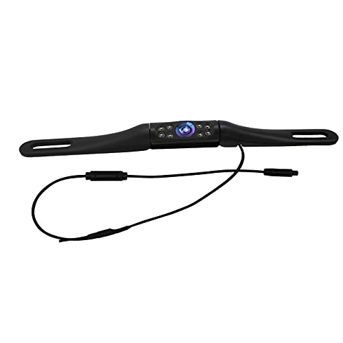 Fumei HD 720p WiFi 8PCS LED Camera Wireless License Plate Backup Car Camera with Smart APP Intelligent Video Recording Compatible with Android and iPhone/iPad