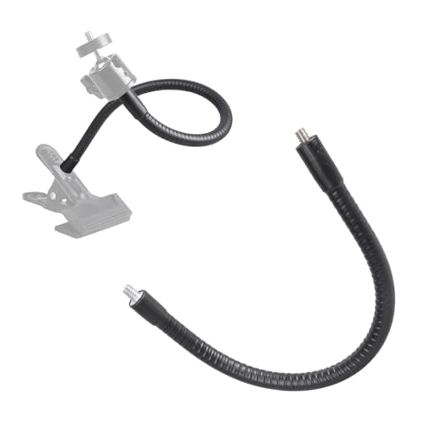 Image of Metal Goosenecks Arm with 1 / 4inch Male Thread for Photography Video Live Broadcast Equipment Flexible Goosenecks Extension Tube