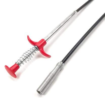 UnequeTrend Flexi Cleaner Stick 35 Inch Spring Pipe Dredging Tools, Cleaner Sticks Clog Remover Cleaning Tools Household for Kitchen Sink (90 cm)-image-5