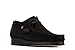 Clarks Women's Wallabee. Oxford, Black Suede, 9
