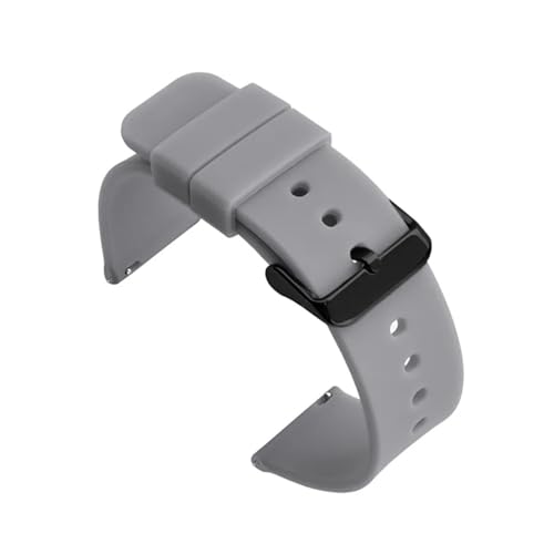 [JLIGONAFP] 14mm 16mm 18mm 19mm 20mm 21mm 22mm 24mm Quick Release Soft Silicone Watch Band Universal Rubber Waterproof Bracelet 
