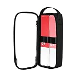 Homakover Carrying Case for Pantone Color Guide Book, Clear Travel Color Guide Organizer, Portable Waterproof Color Guide Set Pouch, Storage Bag with Handle Fits for Pantone Color Guide Book