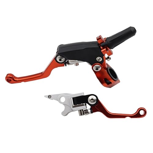 �̂��߂� �z���_CR125R CR250R CRF250X CRF450X CRF250R CRF450R CRF125F CRF150F�p�I�[�g�o�C�܂肽���݃N���b�`�u���[�L�n���h��(CQR orange set)