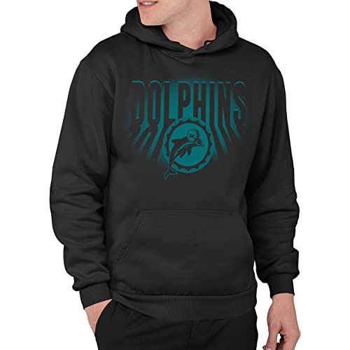 Junk Food NFL - Miami Dolphins - Spotlight - Officially Licensed Adult Pullover Fleece Hoodie for Men and Women by Junk Food - Used condition - US$56.99
