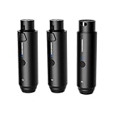 MATCH PROFESSIONAL DYNAMIC VOCAL MICROPHONE -- Soundcheks wireless microphone transmitter and receiver system come with compact and integrated black metal frame, perfectly matches your professional Dynamic Vocal microphones,transfering your wired mic...