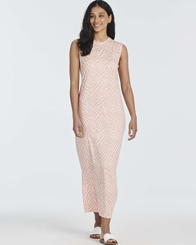 Image of Real Essentials 3 Pack: Women's Maxi Tank Dress | Sleeveless Casual Long Lounge Dress (Plus