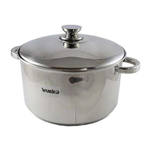 Olla Inoxidable Recta Kora 30 Cm En Oferta Wurko - Olla Inoxidable Recta Kora 30 Cm
