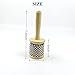 LOONELO Wooden Hand Cabasa with Stainless Steel, Hand Shaker Percussion Instrument with Metal Beads for Adults Band Music Education Classroom Music or Playing at Home
