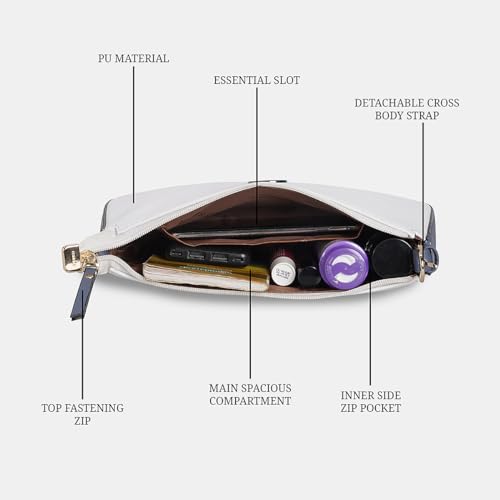 Image of ESBEDA Classic Draymilk Handbag | Ladies Purse | Stylish Handbag | Gift Bag For Women