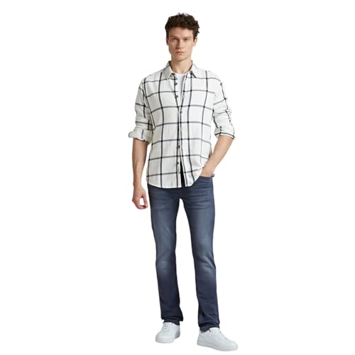 Image of Pepe Jeans Men's Regular Fit Full Sleeve Checkered Cotton Casual Shirt | Check Shirt for Man | Smart & Stylish | Multiple Styles | Mens Casual Shirts