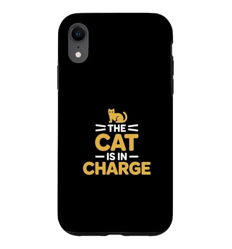 The Cat Is In Charge �X�}�z�P�[�X iPhone XR �p