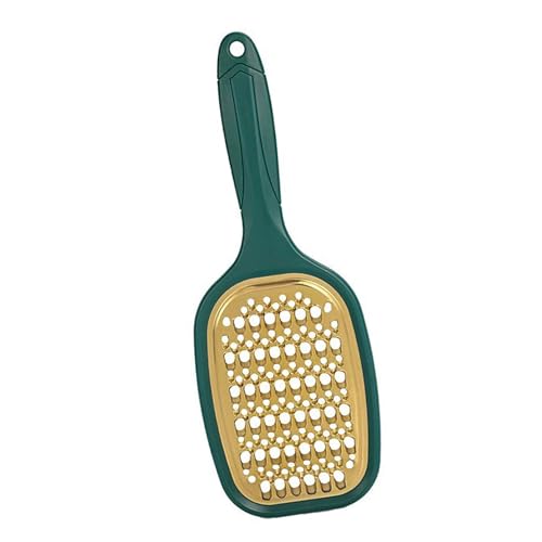 Rallador multiuso de acero inoxidable con mango verde miniatura 7
