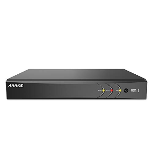 ANNKE 4K 8CH DVR 보안 카메라 시스템 H.265+ 8 채널 하이브리드 5IN1 DVR NVR 보안 비디오 레코더