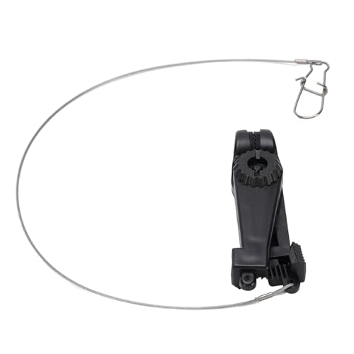 Alomejor Adjustable Power Grip Fishing Line Release with Quick Manual Tension Release for Planers Kites Flat Lines