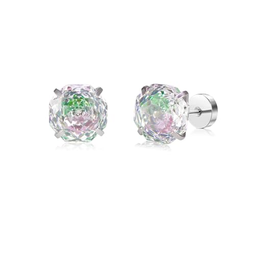 Boucles d'oreilles dos plat hypoallergéniques pour dormir sans douleur