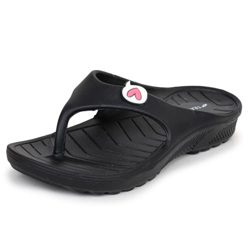 Image of TRASE Flip Flops Lightweight Comfortable Soft Sole Flat House Slippers For Woman, Anti Skid Stylish Footwear Perfect For Summer, Beach And Casual Wear