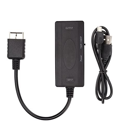CONVENIENTE E PORTATILE: questo convertitore di interfaccia multimediale da PS2 a HD è compatto e leggero, il che lo rende facile da trasportare e riporre. Che tu stia giocando a casa o in viaggio, questo convertitore è un comodo accessorio che migliora la tua esperienza di gioco.