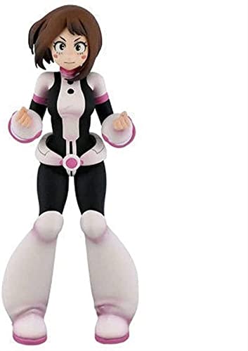 Vixda Action Statue Figures My Hero Academia Collectible Model Doll Katsuki Bakugo Figurine Amazing Heroes Changeable Face Anime Character Model (Color : Ochako Uraraka-A, Size : 17Cm) #TOP24