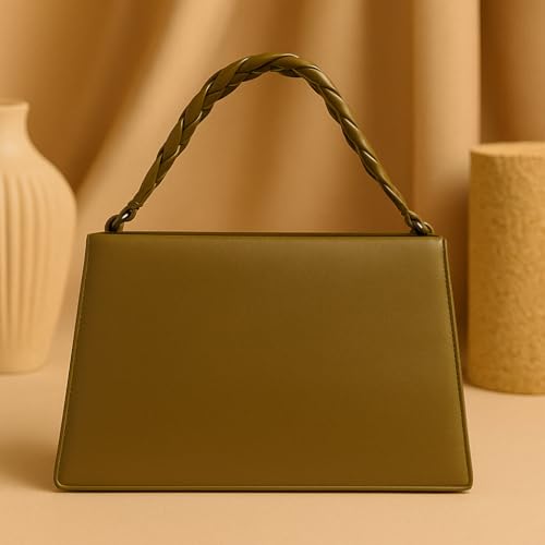 Women’s Handbag & Shoulder Bag – Multi-Color Purse with 3 Spacious Compartments4