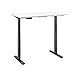 BBF Move 60 Series 48W x 24D Adjustable Desk in White - Engineered Wood