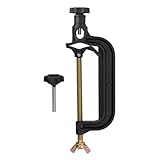 髙儀(Takagi) EARTH MAN 投光器用クランプ FLP-1A ブラック 全長230mm 口開き幅100mm