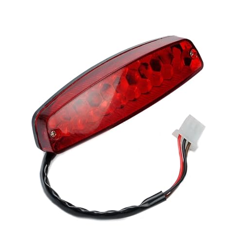 Feu arrière LED 12V pour quad et scooter avec clignotants intégrés