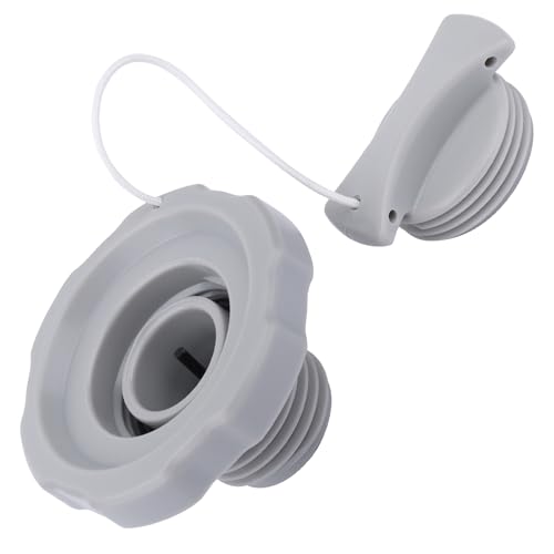 P05767 Air Valve Cap, One Way Air Valve Screw Cap Replacement Parts Compatible with Airjet Lay Z Spa Inflatable Hot Tub, Lightweight and Portable