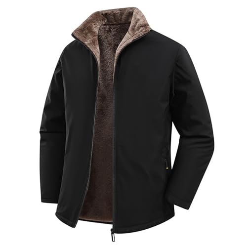 Veste bomber en polaire homme contre le froid de la mi-saison