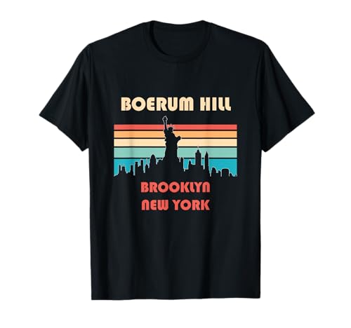 Boerum Hill Brooklyn New York Retrò Vintage Maglietta