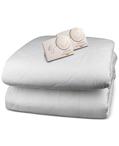 Biddeford Bedding Quilted Auto Shut-Off Heated Queen Mattress Pad