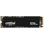 Crucial P3 Plus PCIe Gen4 NVMe 2TB SSD, Up to 5,000MB/s Read, Laptop & Desktop (PC) Compatible, Solid State Drive – CT2000P3SSD8