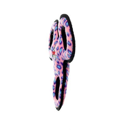 Tuffy Junior 3Waytug, Durable Dog Toy (Pink Leopard) #TOP1