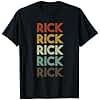 Retro Rick Vintage Distressed Style T-Shirt