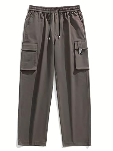 Image of Lymio Cargo for Men || Cotton Cargo Pant || Drawstring Waist Pant (Also Available in Plus Sizes) (133-136)
