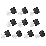 Eujgoov Stainless Steel Wet Film Comb 10PCS 25-3000um Measurement Tool for Coating Thickness Industrial Paint Gauge with Case