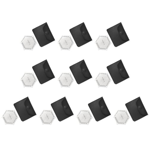 Eujgoov 10PCS Stainless Steel Wet Film Comb 25-3000um with Case for Coating Thickness Measurement Industrial Paint Thickness Gauge Tool