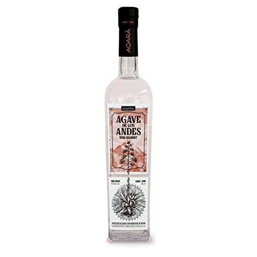 [AQARA?] AGAVE DE LOS ANDES, ROSA HUANDOY, 750ml �A�K�x �f ���X �A���f�X�@���T�E�����h�C