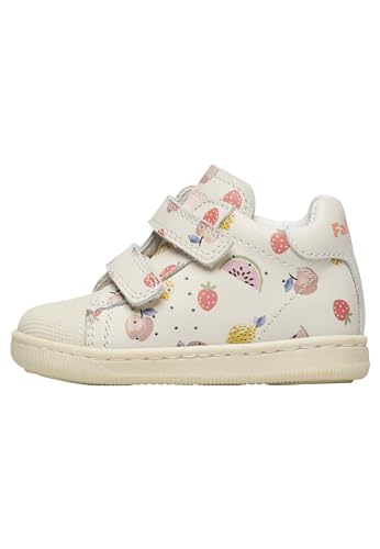 Baskets en cuir d'excellence Falcotto Moon VL au savoir-faire artisanal pour jeunes enfants