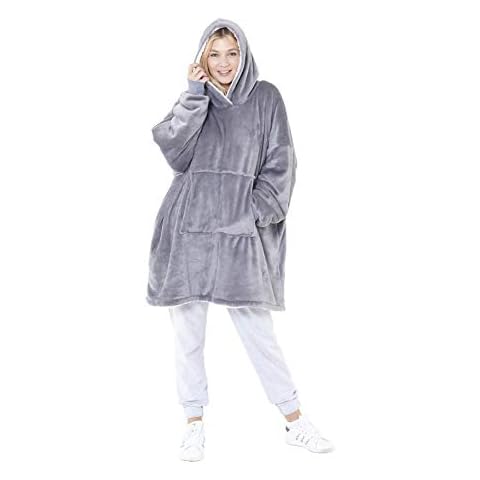 Eskimo Oversized Sherpa Hoodie Blanket Cover
