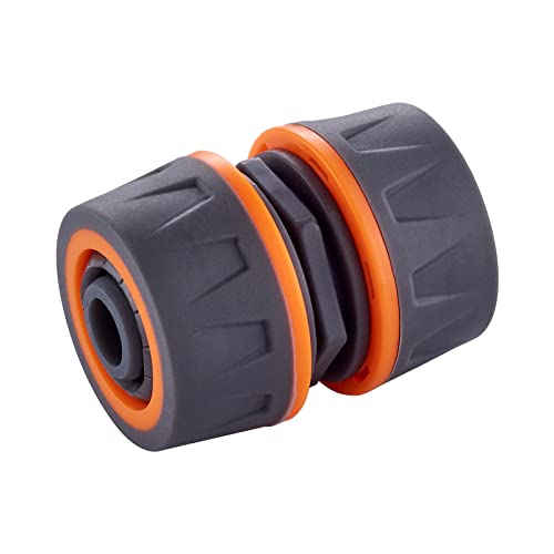 GRIFEMA GE1203 Garten Repairer Schlauchverbinder aus Acrylnitril Butadien Styrol, 13 mm (1/2') und 15 mm (5/8'), Schlauchreparatur und Verlängerungswerkzeuge, Manuelle Installation, Super Wasserdicht