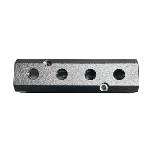 Aluminum Pneumatics Manifolds Air Distributions Block For Easy Installation Maintenance For Lab Experimentations