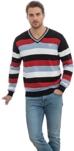 Krishna Exports Men's Winter V Neck Solid Sweaters Winterwear-picture-11