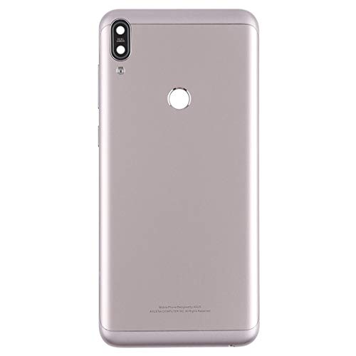 Coque arrière Asus Zenfone Max Pro M1 avec objectif photo boutons Silver - 2