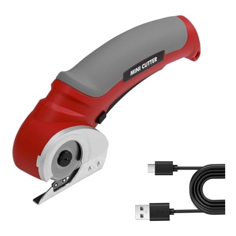 Luqixcey Cordless Electric Rotary Fabric Cutter Cover