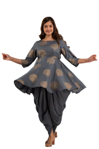 Buy FAB QUEENS Womens Printed Anarkali 