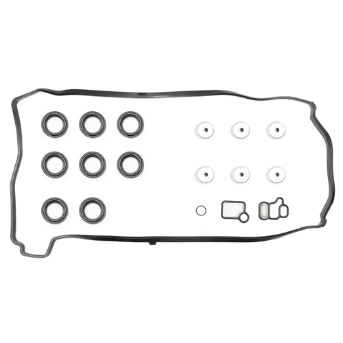 Image of VS50614R Valve Cover Gasket Set Fit for Honda Accord Civic CR-V Crosstour Element, Value Cover Gaskets Replace for Acura CSX ILX RDX RSX TSX, Valve Cover Gasket Seal Kit Replace# VS50382A ES73071