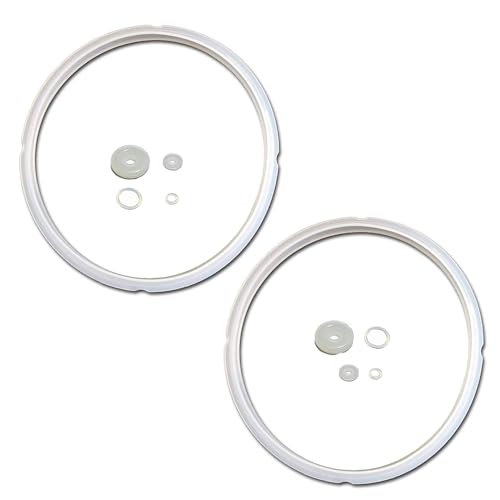 Pack 2 Juegos de Goma Olla GM con Junta de Silicona Sellado para GM 5/6L, repuestos universales -...
