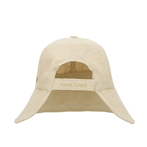 Sombrero Bonnet Victorian de Lino Plegable para Mujer miniatura 6