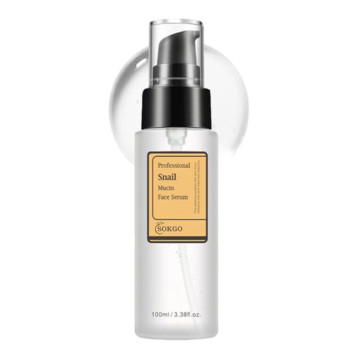 Professional Snail Mucin Serum, Intensive Hydration and Repair for Healthy Skin